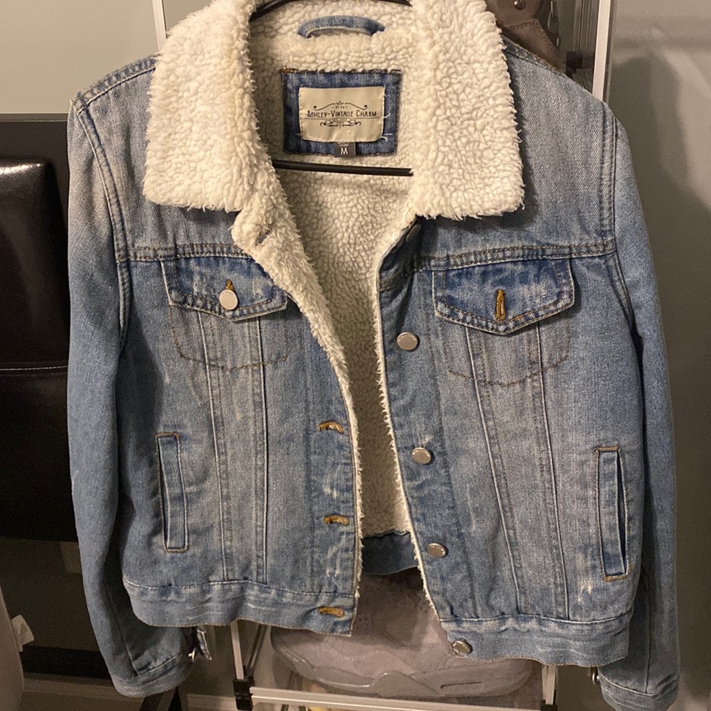 Jean jacket hardly worn